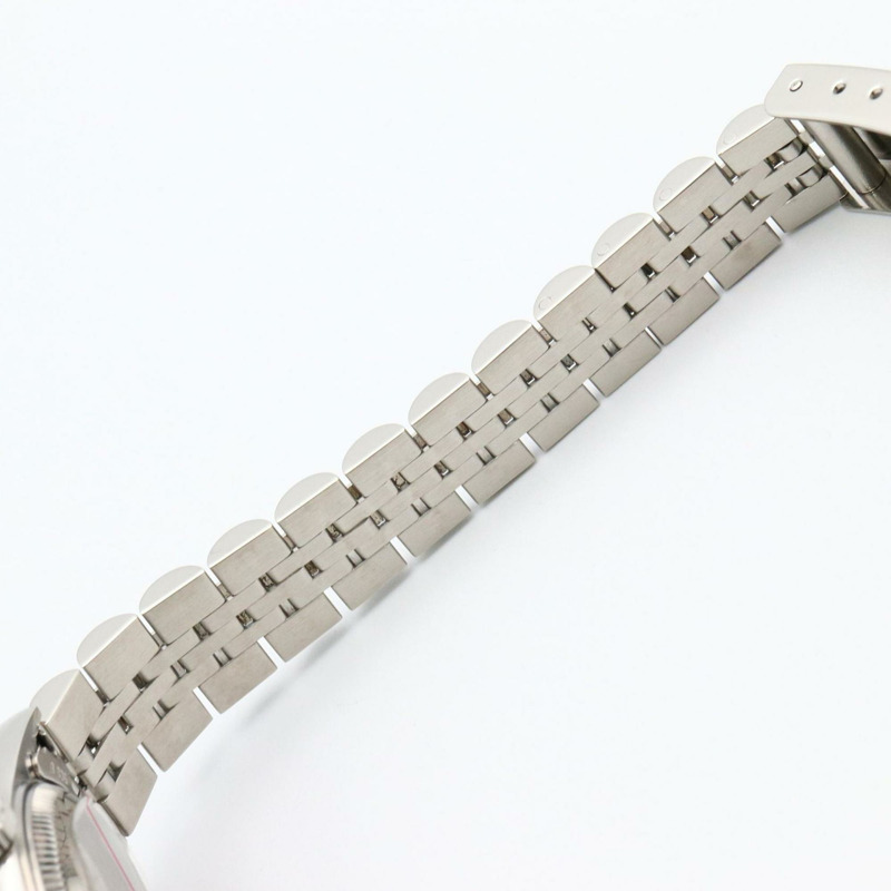 Rolex Datejust 10 件紅寶石 Y 系列腕錶，18K 白金（白金）不銹鋼，紅寶石，女士，銀色，79174NGR-14