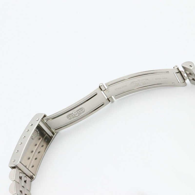Rolex Datejust 10 件紅寶石 Y 系列腕錶，18K 白金（白金）不銹鋼，紅寶石，女士，銀色，79174NGR-15