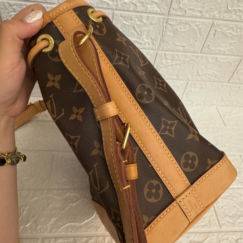 LV咖花紋NOE BB-2