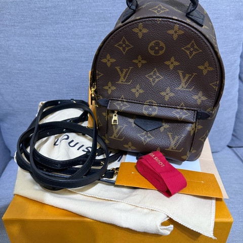 Louis Vuitton  老花 mini小書包（舊款有晶片）