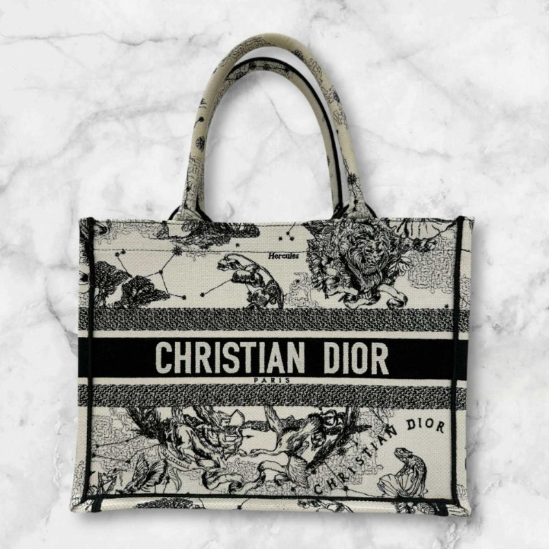 DIOR刺繡星座系列BOOK TOTE 中款-1
