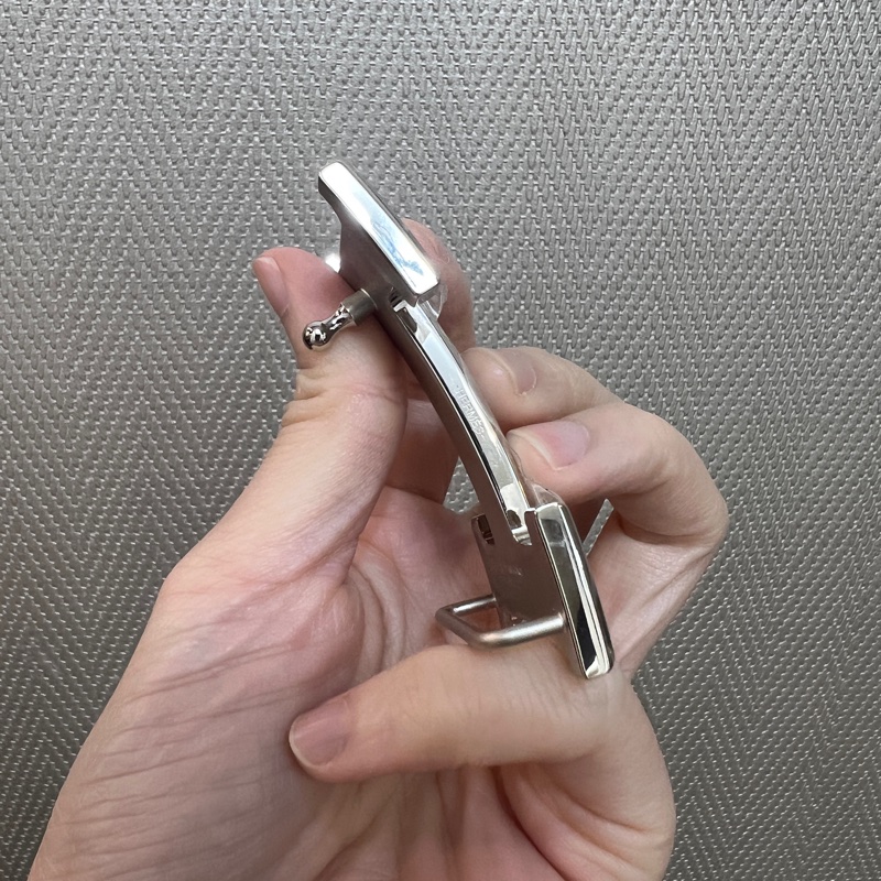 Hermes 黑拼金棕H銀釦雙面用皮帶H073967-14