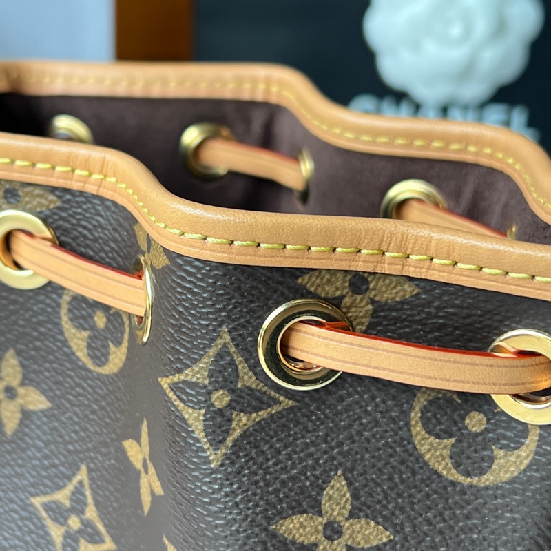 LV Nano Noé M81266 新款晶片 水桶包 近新閒置品-9