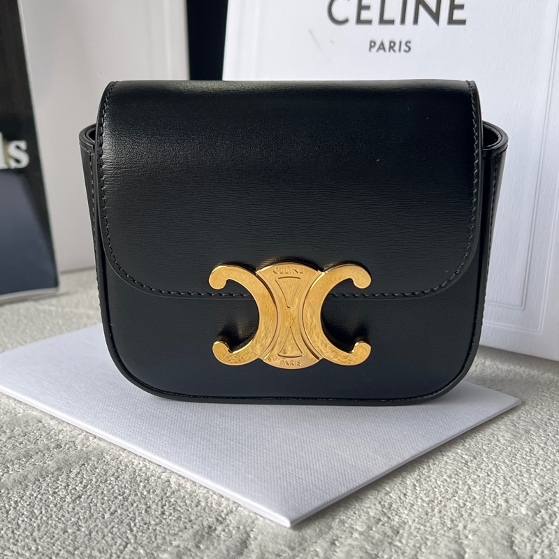 Celine mini triomphe 饅頭包 小廢包 凱旋門-4