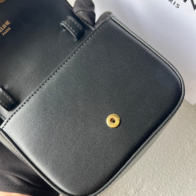 Celine mini triomphe 饅頭包 小廢包 凱旋門-17