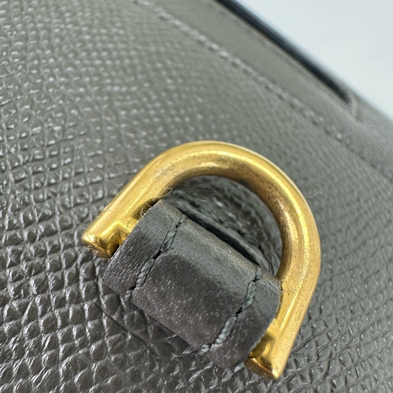 CELINE Belt Bag 灰色鯰魚包 28cm Mini Size 手提單肩包-10