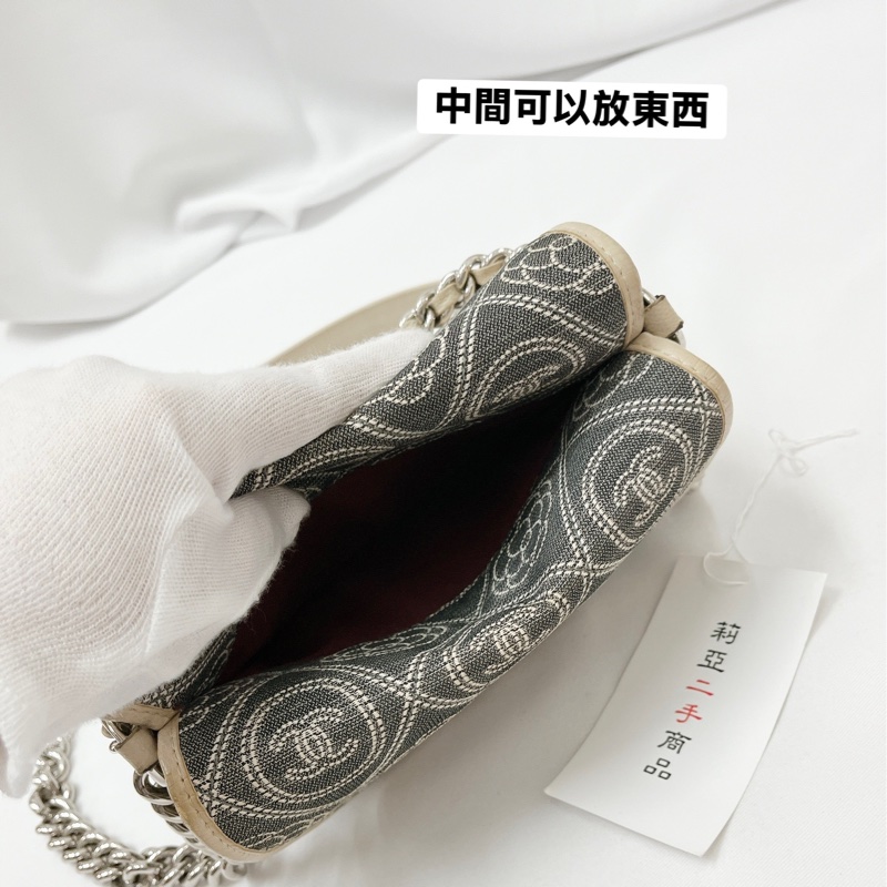 莉亞精品♡Chanel A57257 山茶花雙子星鏈條包 二手-9