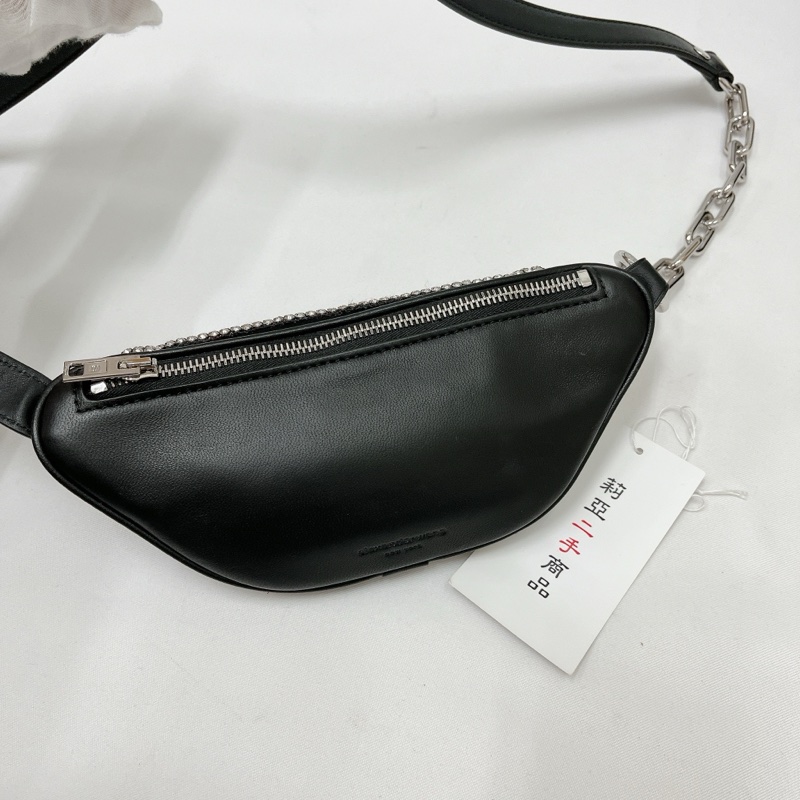 莉亞精品♡Alexanderwang 水鑽腰包 全新閒置-5