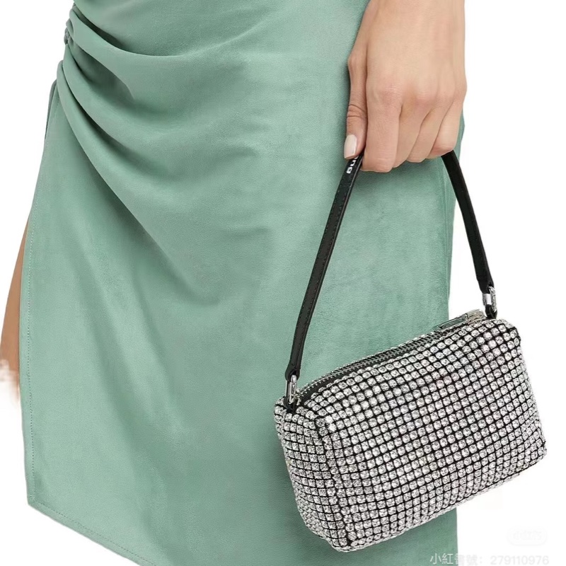 莉亞精品♡Alexanderwang 手提水鑽包 全新閒置品-3