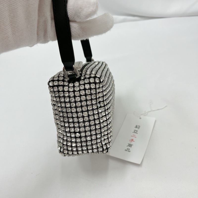 莉亞精品♡Alexanderwang 手提水鑽包 全新閒置品-7