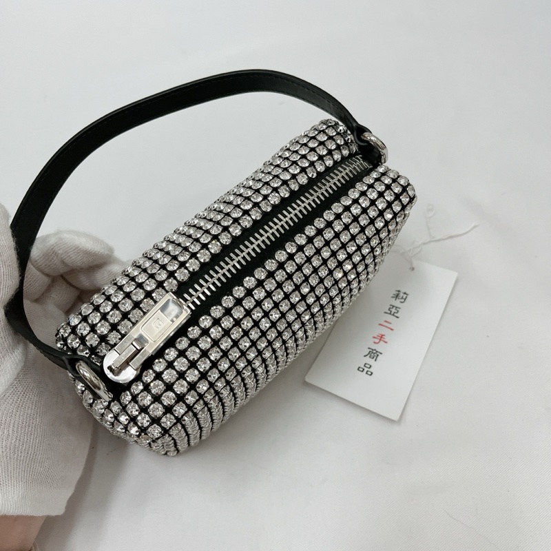 莉亞精品♡Alexanderwang 手提水鑽包 全新閒置品-8