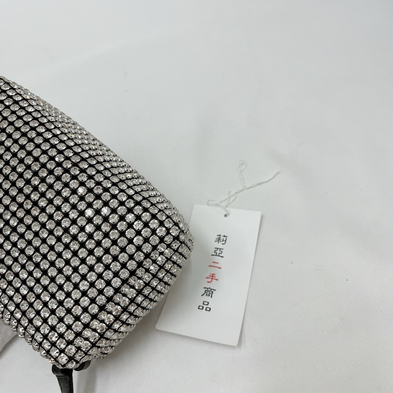 莉亞精品♡Alexanderwang 手提水鑽包 全新閒置品-10
