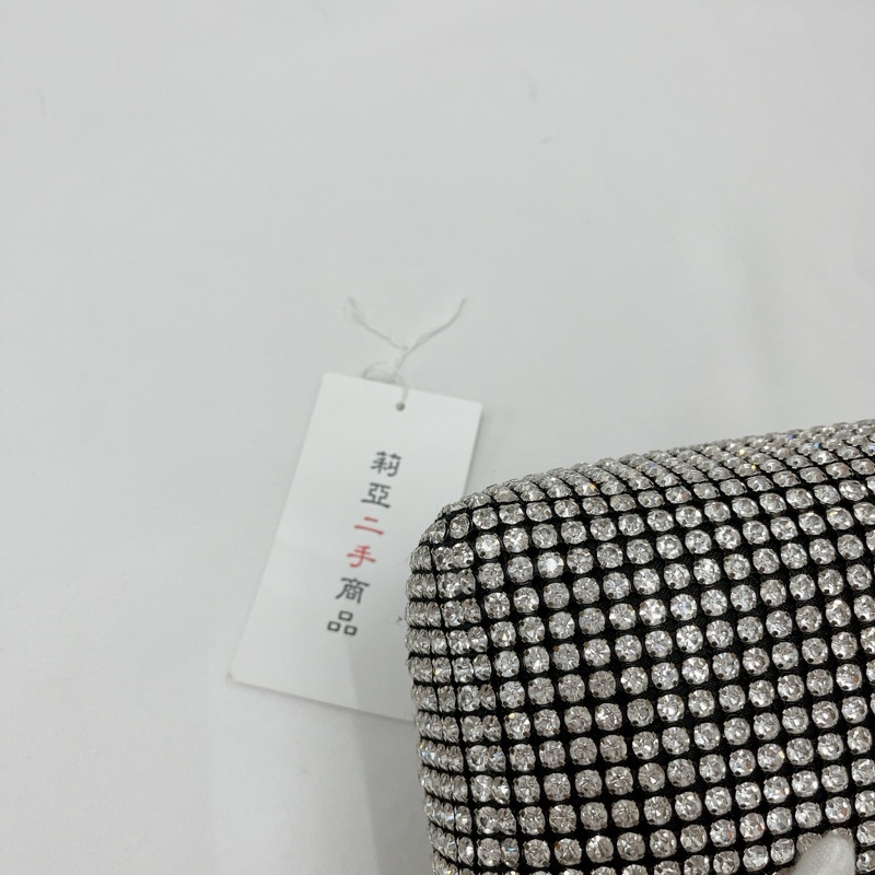 莉亞精品♡Alexanderwang 手提水鑽包 全新閒置品-11