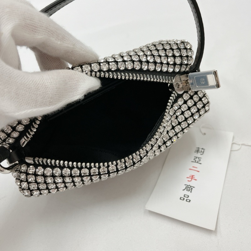 莉亞精品♡Alexanderwang 手提水鑽包 全新閒置品-15