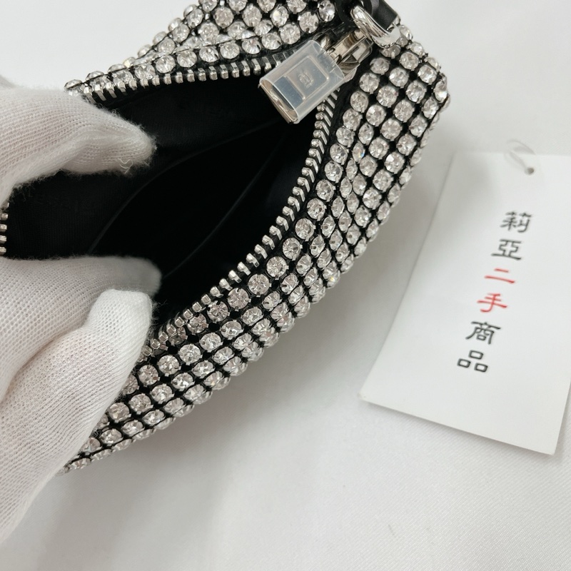 莉亞精品♡Alexanderwang 手提水鑽包 全新閒置品-17