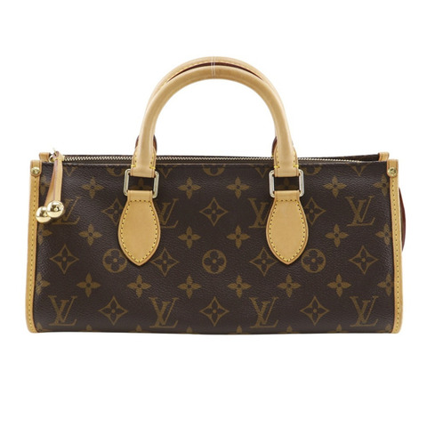 Louis Vuitton Popan Cool 手袋 M40009 Monogram 帆布 2005 棕色 VI0065 女款