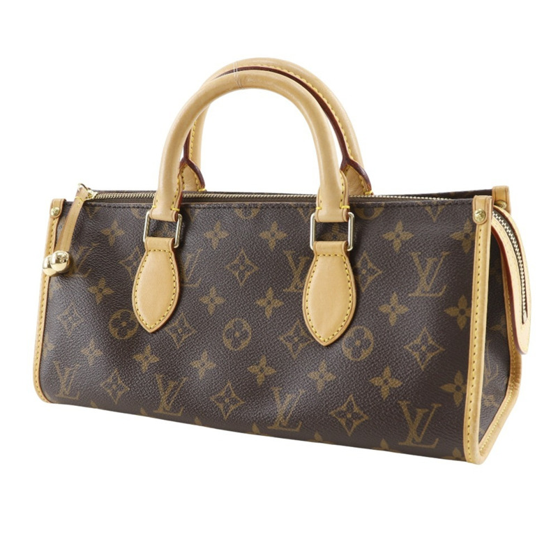 Louis Vuitton Popan Cool 手袋 M40009 Monogram 帆布 2005 棕色 VI0065 女款-1