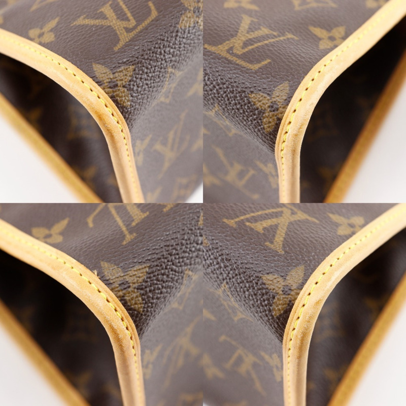 Louis Vuitton Popan Cool 手袋 M40009 Monogram 帆布 2005 棕色 VI0065 女款-3