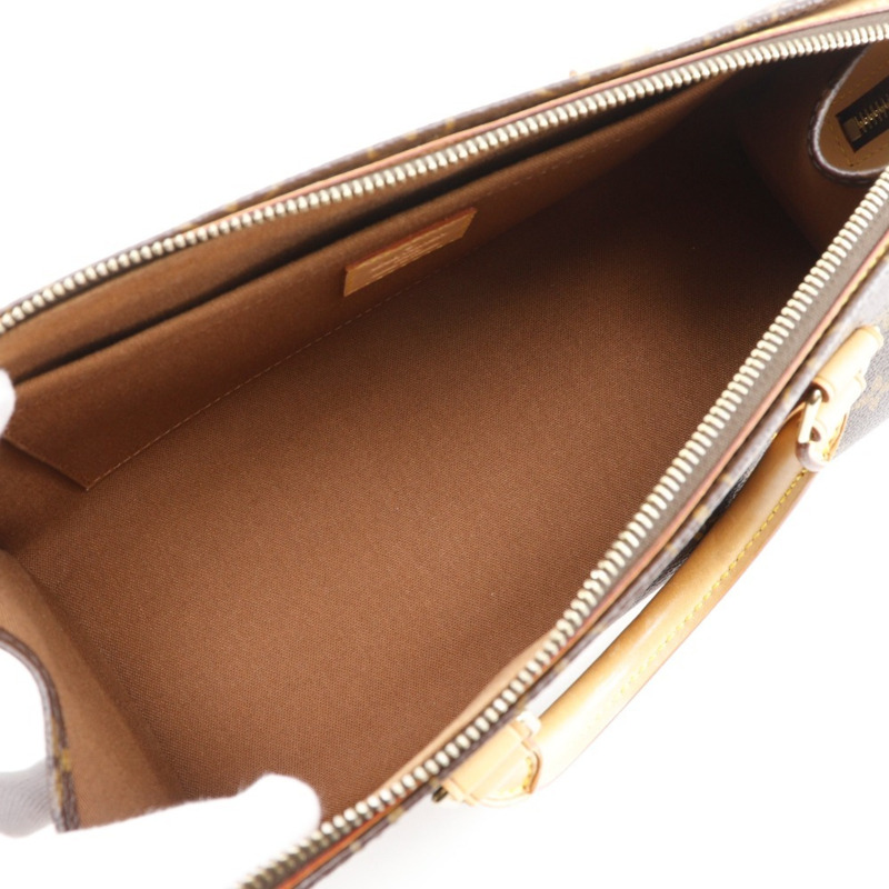 Louis Vuitton Popan Cool 手袋 M40009 Monogram 帆布 2005 棕色 VI0065 女款-4
