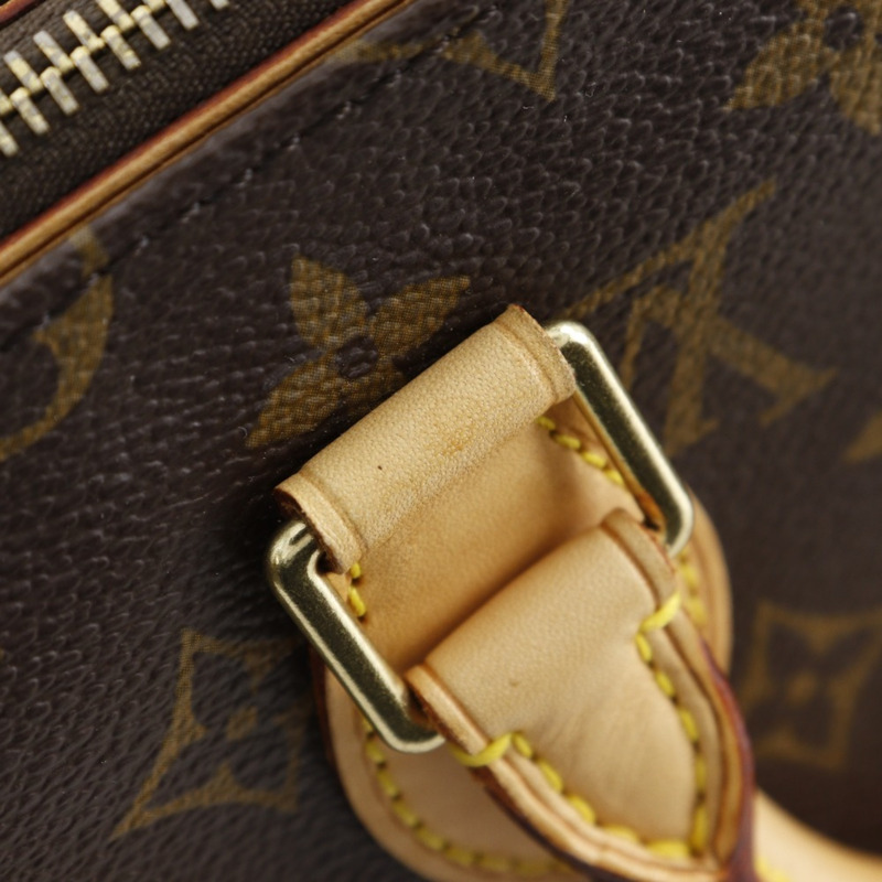 Louis Vuitton Popan Cool 手袋 M40009 Monogram 帆布 2005 棕色 VI0065 女款-10