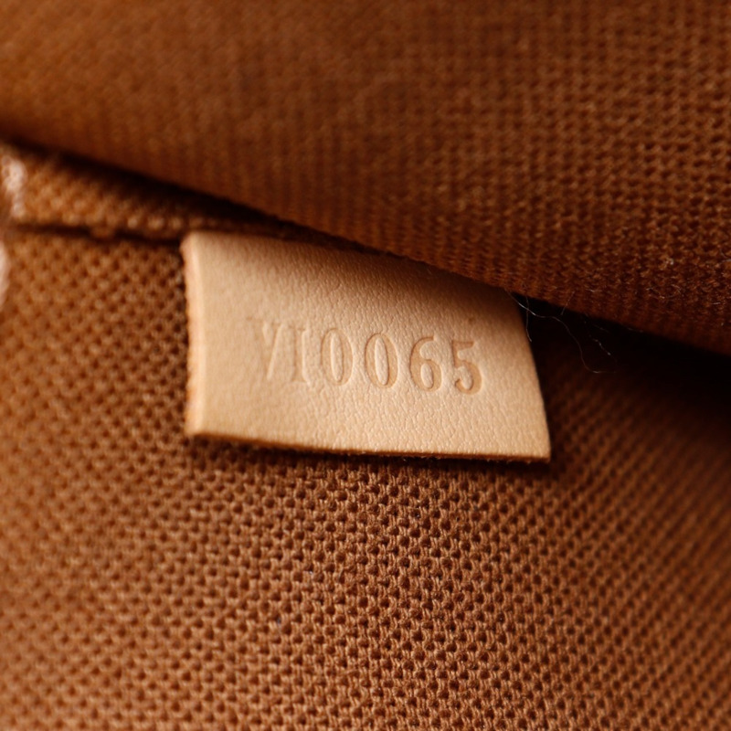 Louis Vuitton Popan Cool 手袋 M40009 Monogram 帆布 2005 棕色 VI0065 女款-15