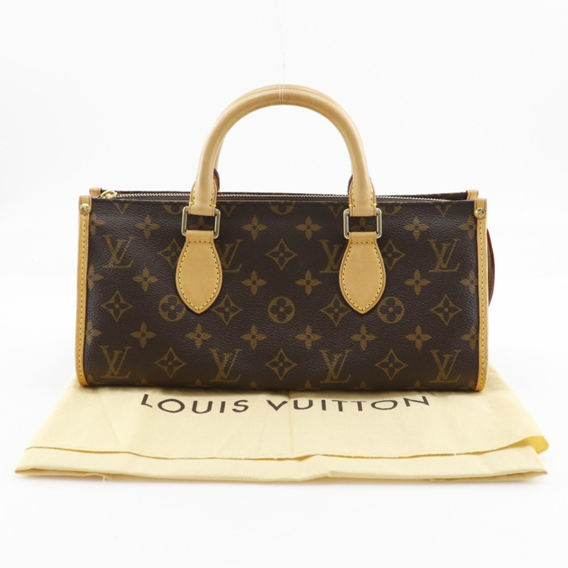 Louis Vuitton Popan Cool 手袋 M40009 Monogram 帆布 2005 棕色 VI0065 女款-16