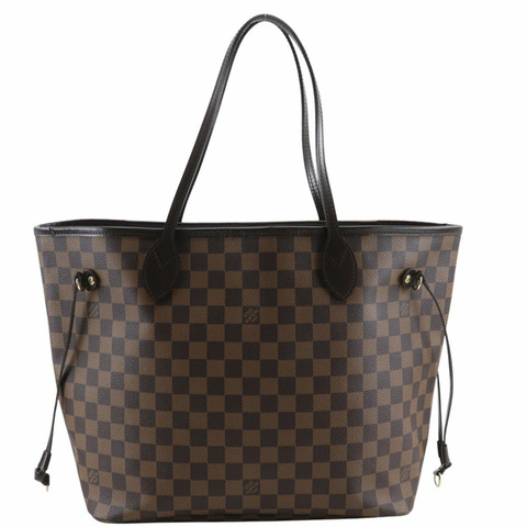Louis Vuitton Neverfull 中號手提包 N51105 Damier 帆布 2012 棕色 GI2102 女款