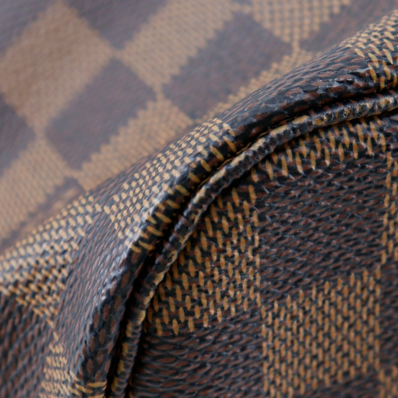 Louis Vuitton Neverfull 中號手提包 N51105 Damier 帆布 2012 棕色 GI2102 女款-3