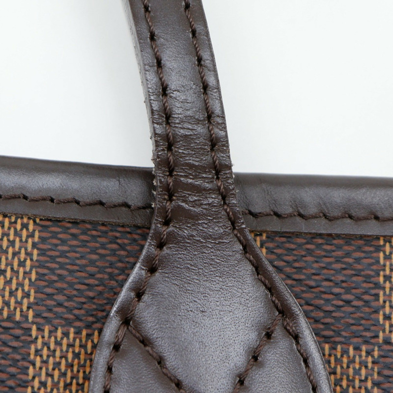 Louis Vuitton Neverfull 中號手提包 N51105 Damier 帆布 2012 棕色 GI2102 女款-11