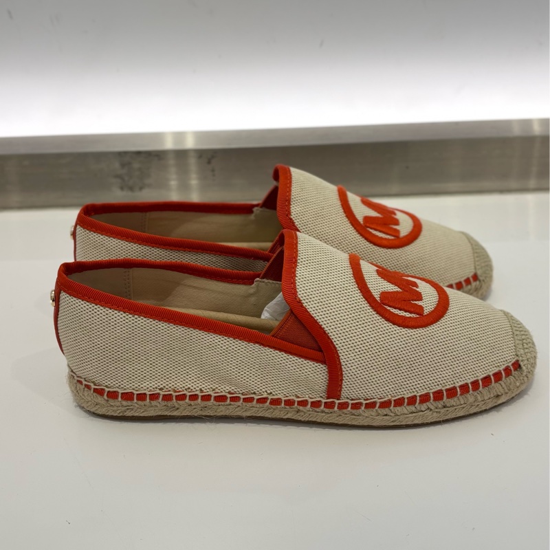 Michael Kors 8號草編平底鞋-1