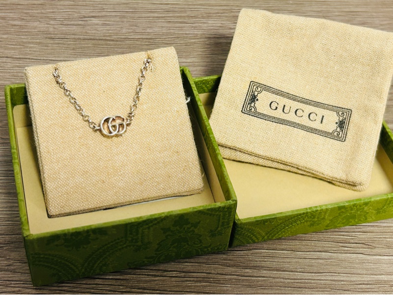Gucci GG MARMONT系列手鍊 925純銀 Logo 手鍊-1