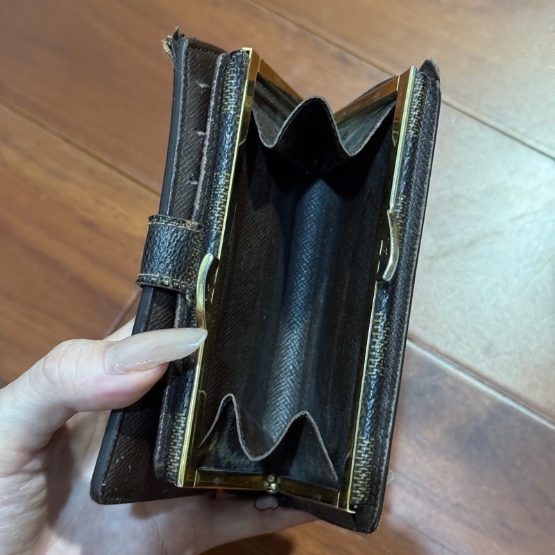 Louis Vuitton Portefeuille Élise Wallet 經典短夾（Damier Ebene 真皮內裡 / 停產收藏款）-2