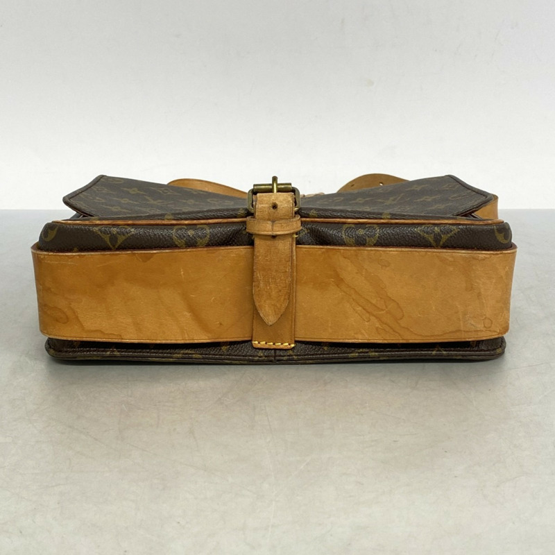 Louis Vuitton Monogram Cartouchiere GM 肩背包 M51252 棕色 女款-2