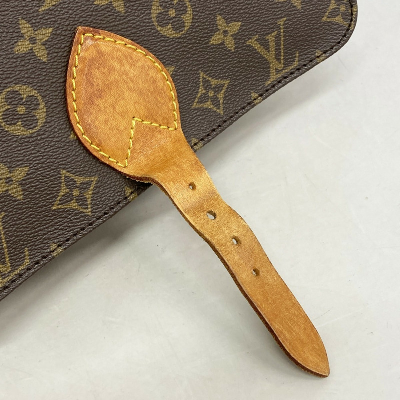 Louis Vuitton Monogram Cartouchiere GM 肩背包 M51252 棕色 女款-7
