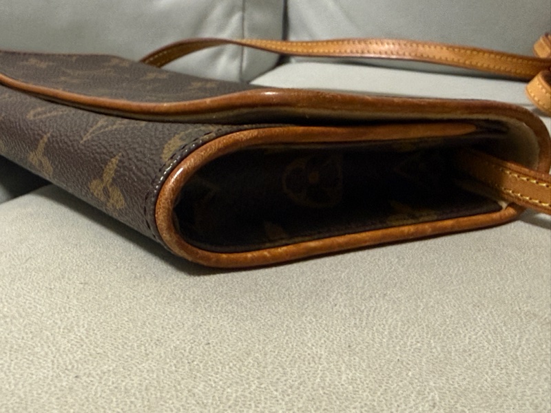 LOUIS VUITTON Monogram Pochette Twin 肩背/也可當手拿晚宴包-11