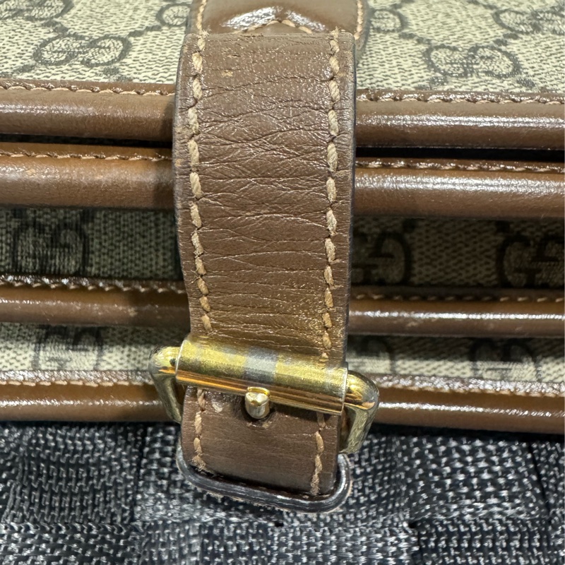 GUCCI Retro系列 老花紋 風琴郵差包 20cm-15