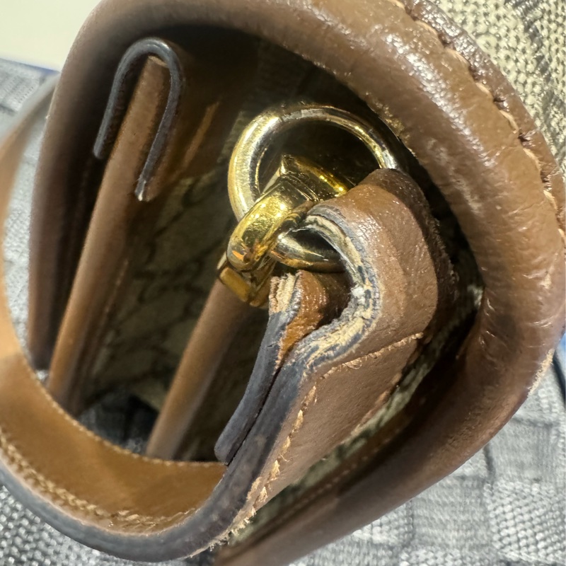 GUCCI Retro系列 老花紋 風琴郵差包 20cm-16