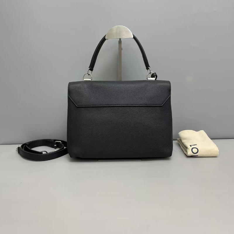 LV路易威登Mylockme黑色牛皮手提包 肩背包-1