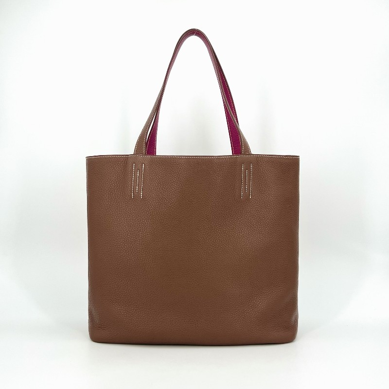 HERMES 愛馬仕 雙面 tote double sens 肩背包 手提包 36cm-0
