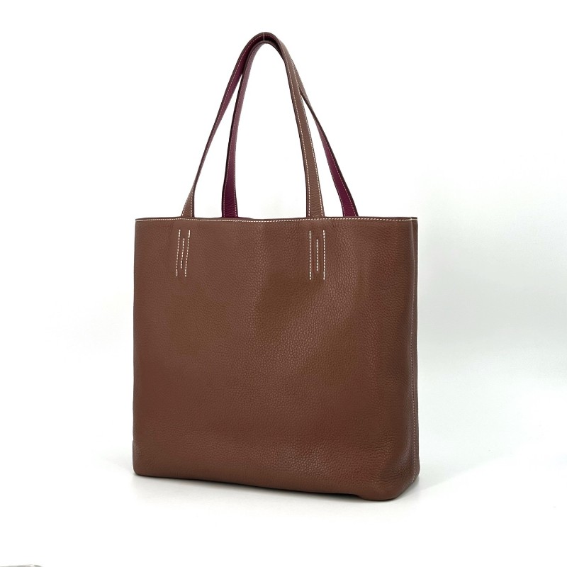 HERMES 愛馬仕 雙面 tote double sens 肩背包 手提包 36cm-1