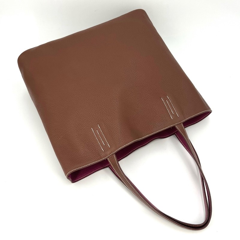 HERMES 愛馬仕 雙面 tote double sens 肩背包 手提包 36cm-3