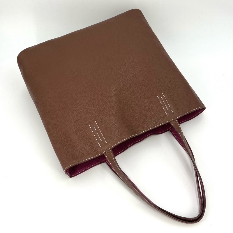 HERMES 愛馬仕 雙面 tote double sens 肩背包 手提包 36cm-5