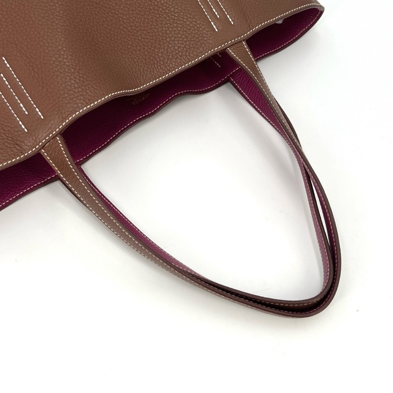 HERMES 愛馬仕 雙面 tote double sens 肩背包 手提包 36cm-6