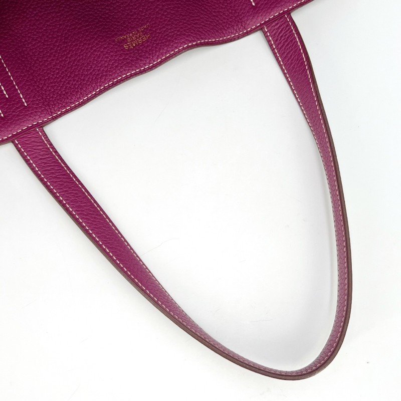 HERMES 愛馬仕 雙面 tote double sens 肩背包 手提包 36cm-7