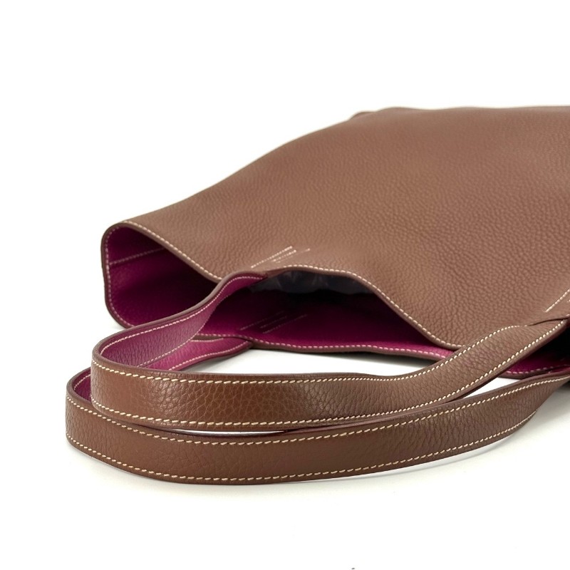 HERMES 愛馬仕 雙面 tote double sens 肩背包 手提包 36cm-13