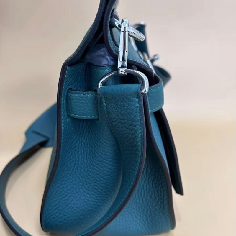 Hermes愛馬仕吉普賽31單肩斜挎包togo皮，深綠色，框R，尺寸：31*24cm，閒置成色，防塵袋-3
