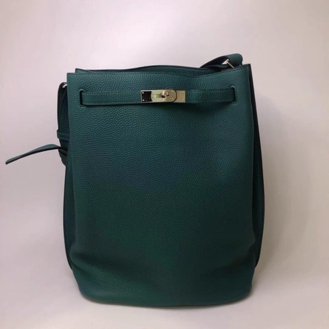 Hermes so Kelly 26 綠色 2011年的 框O Togo皮 98新