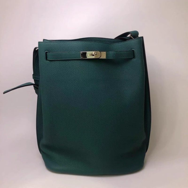 Hermes so Kelly 26 綠色 2011年的 框O Togo皮 98新-0