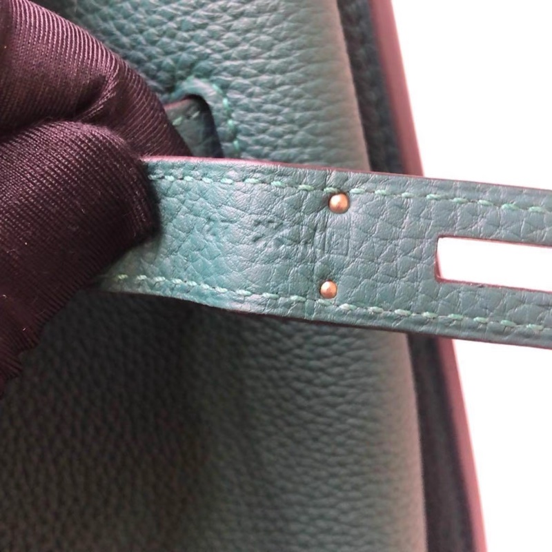 Hermes so Kelly 26 綠色 2011年的 框O Togo皮 98新-7