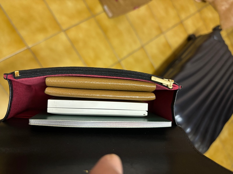 CHANEL 23a 山茶花調節扣手機包-11